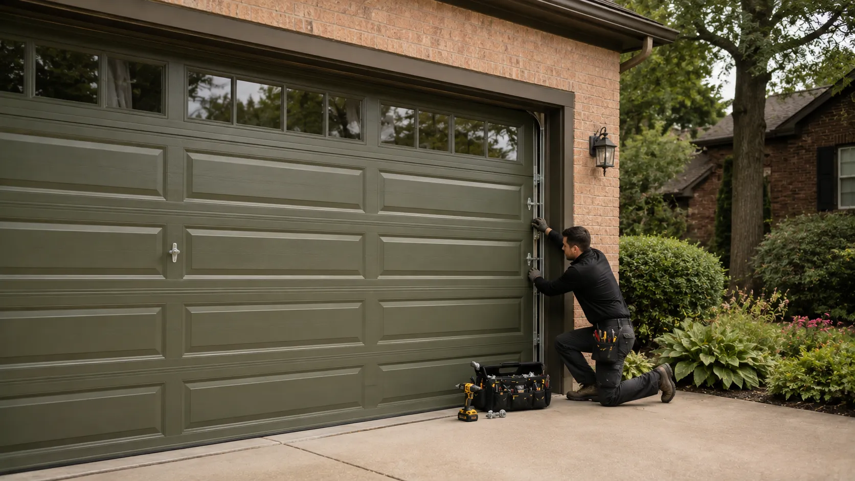 Garage Door Work Built Around Cleveland's Older Housing Stock